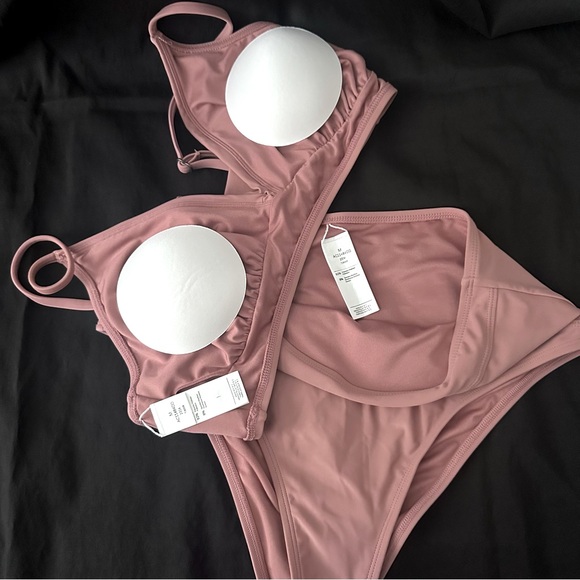 Cupshe Twist Bralette & High Waist Bikini Set-NWOT - Picture 4 of 5